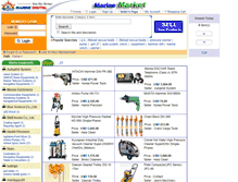 Tablet Screenshot of market.marinedigital.com